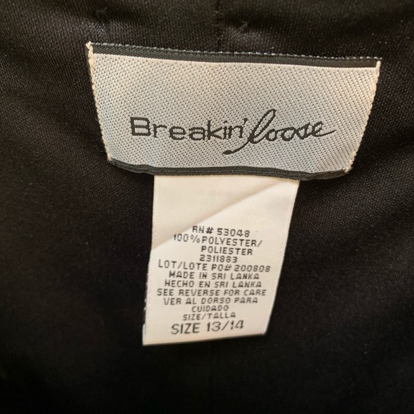 Breakin’ Loose Black Dress for Prom (13/14) - Picture 5 of 5